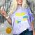 Cute Happy Last Day Of 1st Grade Shirt Kids Graduation Comfort Color Blast T-Shirt Amethyst