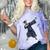 Dabbing Graduate Zebra Team Mascot Graduation Senior Shirt Comfort Color Blast T-Shirt Amethyst