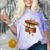 Dabbing Mexican Pizza Dance Food Lover Graduation Comfort Color Blast T-Shirt Amethyst