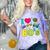 Dad I Love The 80's Retro 80s Nostalgia For Dad Comfort Color Blast T-Shirt Amethyst