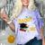 My Daddy Did It And He Did It For Me Graduate Graduation Comfort Color Blast T-Shirt Amethyst