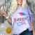 My Daddy Did It Tee Graduation Graduated Dad Proud Children Comfort Color Blast T-Shirt Amethyst