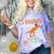 Dinosaur Graduation I Roared Through Kindergarten T-Shirt Comfort Color Blast T-Shirt Amethyst