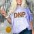 DNP Doctor Of Nursing Practice Medical School Graduation Comfort Color Blast T-Shirt Amethyst