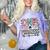 DNP In Progress Director Of Nursing Student Graduation Comfort Color Blast T-Shirt Amethyst