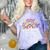 Doctor Of Physical Therapy Therapist DPT Graduation Rainbow Comfort Color Blast T-Shirt Amethyst