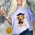 Dog Class Of 2024 Graduation Senior 2024 Men Women Girls Kids Comfort Color Blast T-Shirt Amethyst
