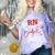Earned It 2023 For Nurse Graduation Or RN LPN Class Of Comfort Color Blast T-Shirt Amethyst