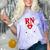 Earned It For Nurse Graduation Or RN LPN Nursing School Grad Comfort Color Blast T-Shirt Amethyst