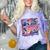 EAT THE RICH 90S NOSTALGIA WHALE ORCA YAHCT RETRO Comfort Color Blast T-Shirt Amethyst