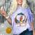 EdD Black Girls Doctor Of Education Graduation Black Women Comfort Color Blast T-Shirt Amethyst