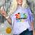 Elementary Graduate 2026 Graduation Class Of 2026 Kids Comfort Color Blast T-Shirt Amethyst