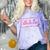 Esthetician Est 2025 Skin Care Specialist Graduation Comfort Color Blast T-Shirt Amethyst