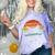 Ew People Retro Cat Cat Lover Introvert Comfort Color Blast T-Shirt Amethyst
