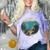Fish Bowl Frutiger Aero Y2K Retro Vibes Comfort Color Blast T-Shirt Amethyst