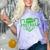 Football Senior Night Football Senior 2025 Graduation 24 Comfort Color Blast T-Shirt Amethyst