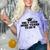 Only Four More Years To Go Middle School Graduation Comfort Color Blast T-Shirt Amethyst