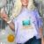 Frutiger Aero Aesthetic Tech The Future That Was Promised Comfort Color Blast T-Shirt Amethyst Frutiger Aero Aesthetic Tech The Future That Was Promised Comfort Color Blast T-Shirt Amethyst