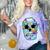 Frutiger Aero Aesthetic Tech Skull Computer Fishes Comfort Color Blast T-Shirt Amethyst Frutiger Aero Aesthetic Tech Skull Computer Fishes Comfort Color Blast T-Shirt Amethyst