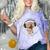 Frutiger Aero Cat Wearing Headphones Bubble 2000s Gen-Z Meme Comfort Color Blast T-Shirt Amethyst