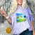 Frutiger Aero Fish Comfort Color Blast T-Shirt Amethyst