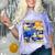 Frutiger Aero Retro Vibes Y2K 90's Vibes Comfort Color Blast T-Shirt Amethyst