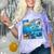 Frutiger Aero Retro Vibes Y2K Retro Grunge Comfort Color Blast T-Shirt Amethyst