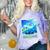 Frutiger Aero Skeuomorphism User Interface Nostalgia Premium Tri-Blend Comfort Color Blast T-Shirt Amethyst