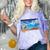 Frutiger Aero Y2k 2000s Comfort Color Blast T-Shirt Amethyst