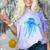 Frutiger Aero Y2K Jellyfish Comfort Color Blast T-Shirt Amethyst