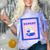 Fun Cute Introvert Cat Character With Wine Comfort Color Blast T-Shirt Amethyst