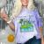 Future City Wind Power Frutiger Aero Y2K Style Ocean Comfort Color Blast T-Shirt Amethyst Future City Wind Power Frutiger Aero Y2K Style Ocean Comfort Color Blast T-Shirt Amethyst