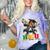 Future HBCU Grad Dabbing Kid Graduation For Boys Kids Comfort Color Blast T-Shirt Amethyst