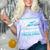 FUTURE MARINE BIOLOGIST MAKING WAVES Graduation T-Shirt Comfort Color Blast T-Shirt Amethyst