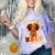 Girl Future HBCU Graduate Afro College Graduation Kids Comfort Color Blast T-Shirt Amethyst