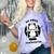 Go Away I'm Introverting Cat With Coffee Comfort Color Blast T-Shirt Amethyst