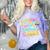 Goodbye 1st Grade To 2nd But First Summer Graduation Comfort Color Blast T-Shirt Amethyst