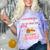 Goodbye 7th Grade Graduation To 8th Grade Hello Summer Comfort Color Blast T-Shirt Amethyst