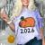 Grad Class Of 2026 Capybara Graduation Graduated Kids Comfort Color Blast T-Shirt Amethyst