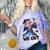 We Out Graduate Dabbing Anime Girl Grad Graduation Comfort Color Blast T-Shirt Amethyst