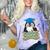 Graduate Penguin Class Of 2025 Kids Graduation Comfort Color Blast T-Shirt Amethyst