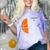 Graduate Senior Class 2020 Graduation Basketball Player Comfort Color Blast T-Shirt Amethyst