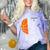 Graduate Senior Class 2022 Graduation Basketball Player Comfort Color Blast T-Shirt Amethyst