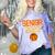 Graduate Senior Class 2023 Basketball Player Graduation Grad Comfort Color Blast T-Shirt Amethyst