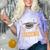 I Graduated Can I Go Back To Bed Now Graduation Grad Student Comfort Color Blast T-Shirt Amethyst