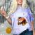 I Graduated Can I Go Back To Bed Sleepy Red Panda Graduation Comfort Color Blast T-Shirt Amethyst
