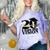 Graduation 2020 A Class With Vision Comfort Color Blast T-Shirt Amethyst