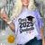 Graduation 2025 Senior 2025 Class Of 2025 Graduate Comfort Color Blast T-Shirt Amethyst