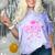 Graduation 2026 Senior 2026 Class Of 2026 Coquette Pink Girl Comfort Color Blast T-Shirt Amethyst