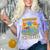 Graduation 2nd Grade Monster Truck Boys I Crushed Grad Comfort Color Blast T-Shirt Amethyst